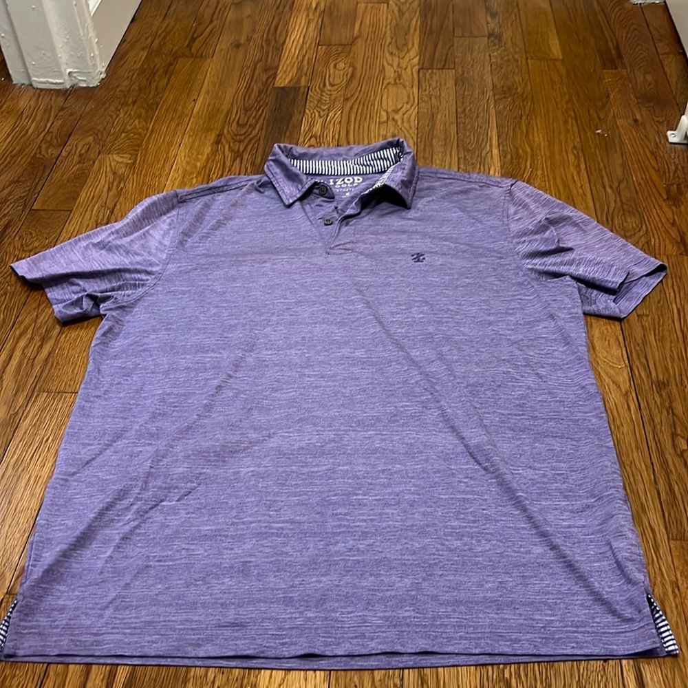 Izod Purple Golf Polo
